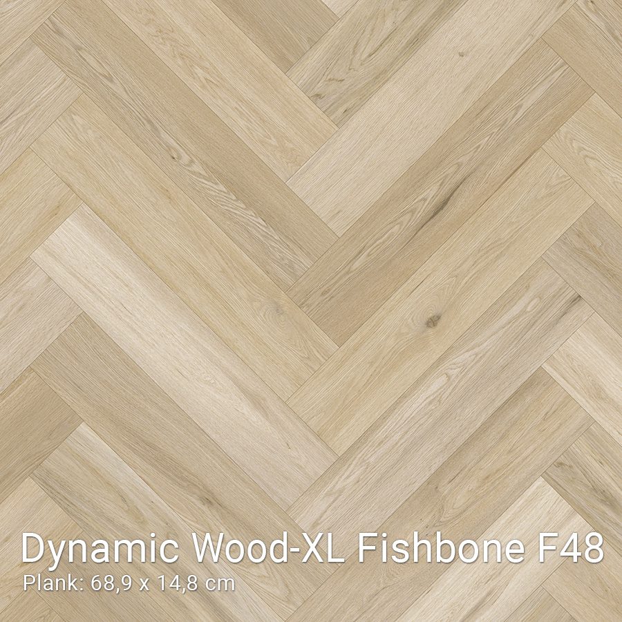 Dynamic wood Visgraad Intervloer vinyl vloer 763F48_xl
